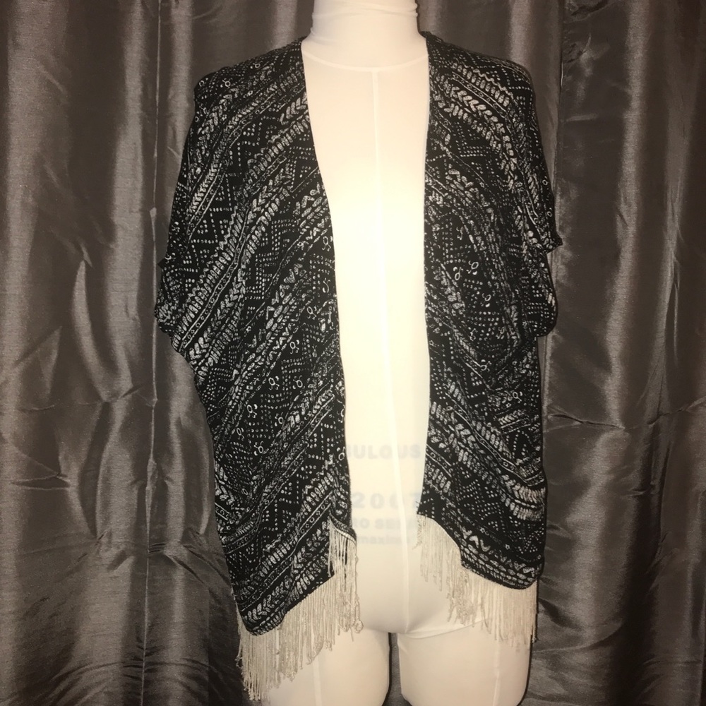 Abercrombie Kids Fringe Kimono